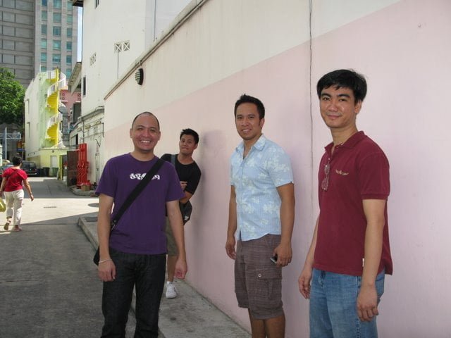 Jonas, Leonard, Alex at Ederic