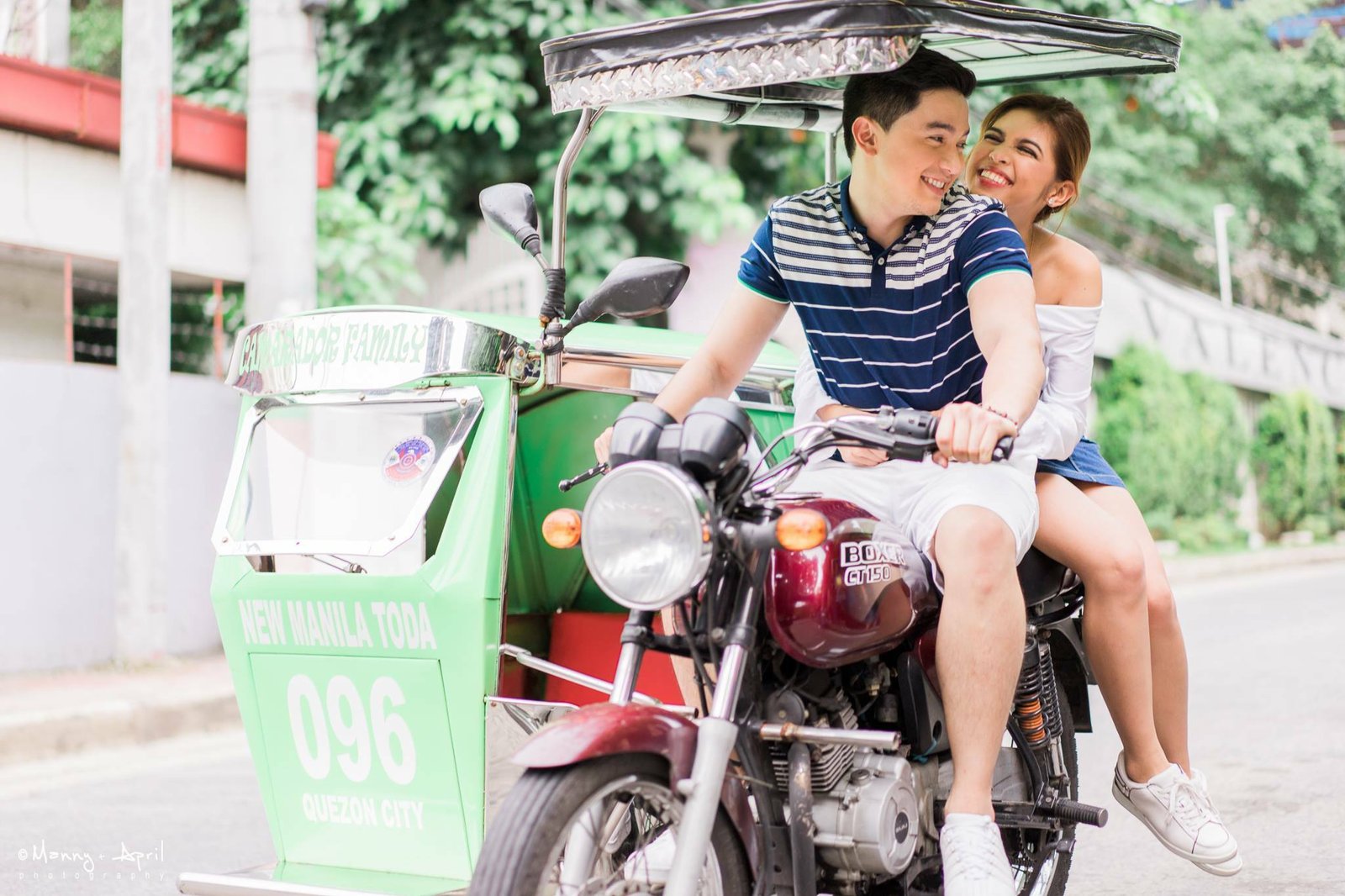 Alden Richards and Maine Mendoza in AlDub prenup photoshoot.
