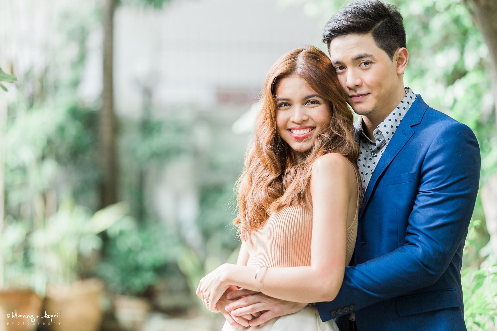 Alden Richards and Maine Mendoza in AlDub prenup photoshoot.