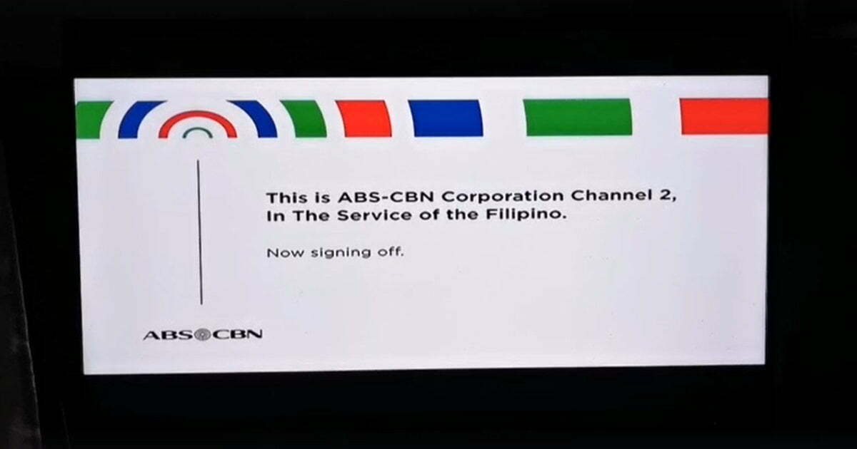 ABS-CBN signing off